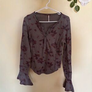 Free People Layer Me Henley Top